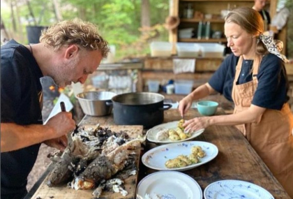 Mette Helbæk y Flemming Schiøtt